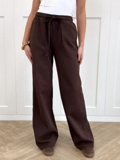 Joggingbroek Melina bruin
