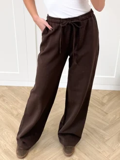 Joggingbroek Melina bruin