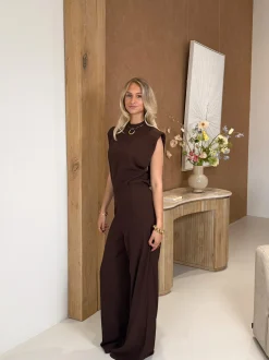 Jumpsuit Luara bruin