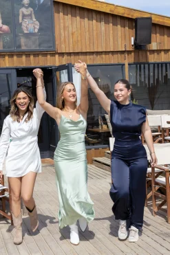 Jumpsuit satin Lily navy
