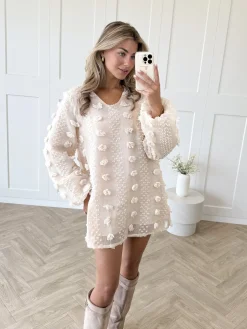 Jurk Lynn beige