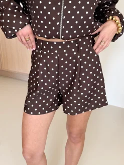 Kiki Polkadots short bruin