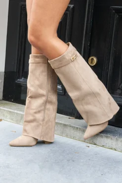Laars Stella suèdine look kaki