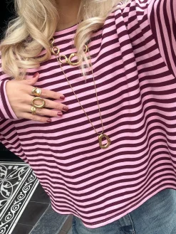Lange goudkleurige Glow ketting