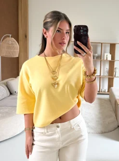 Lexi tshirt geel