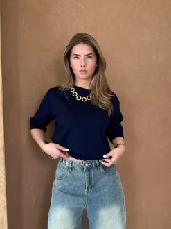 Lexi tshirt navy blauw