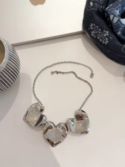 Love Three ketting zilver