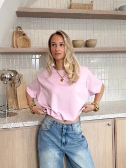 Mia tshirt roze