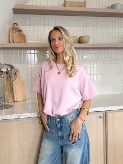 Mia tshirt roze