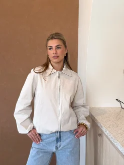 Millie jas beige