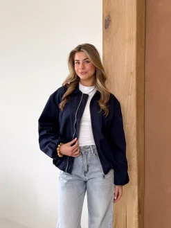 Millie jas blauw