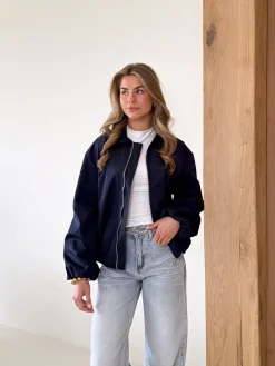 Millie jas blauw