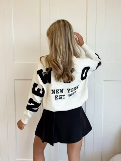 New York trui wit