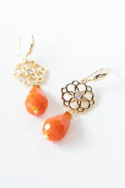 Oorbel Maxima oranje