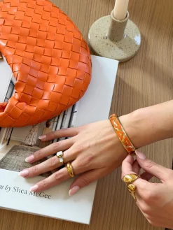 Oranje Zyra armband