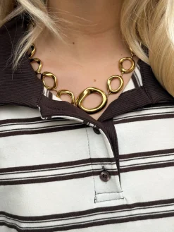Orbit ketting goud