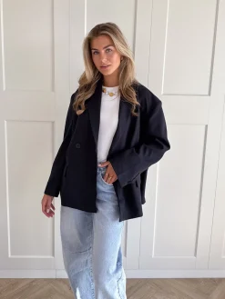 Oversized blazer Aveline navy