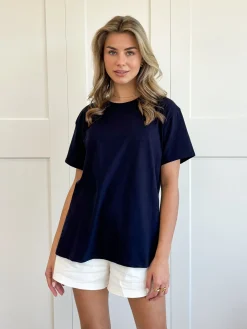 Oversized T-shirt navy