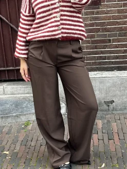 Pantalon Amélie bruin