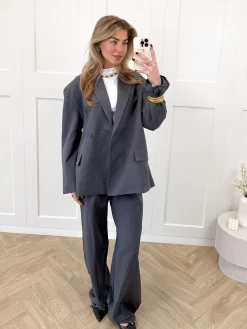 Pantalon Celina grijs