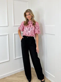 Pantalon Charlotte zwart
