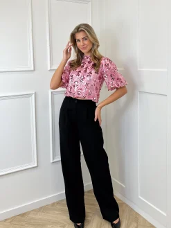 Pantalon Charlotte zwart