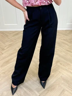 Pantalon Charlotte zwart