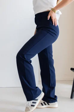 Pantalon Esther marine blauw