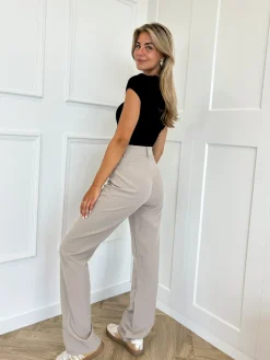 Pantalon Esther taupe
