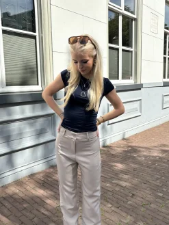 Pantalon Esther taupe
