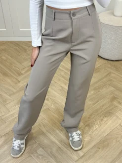 Pantalon Esther taupe