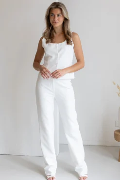 Pantalon Esther wit