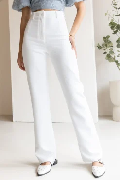 Pantalon Esther wit