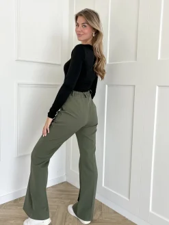 Pantalon Julia kaki