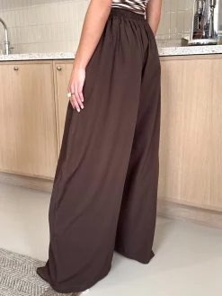 Pantalon Mavie bruin