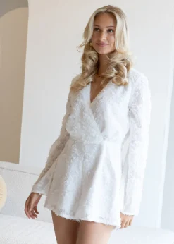 Playsuit Diede wit