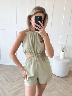 Playsuit Jade kaki