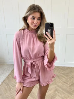 Playsuit Nikki roze