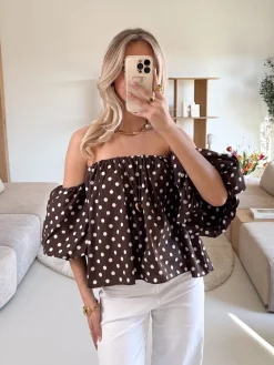 Polkadots top Bibi bruin