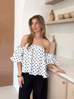Polkadots top Bibi wit
