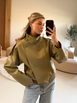 Ruby jas olive green