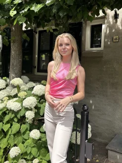 Satin wrap top Jill roze