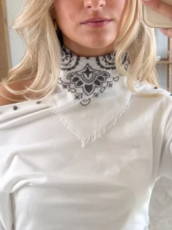 Sjaal Fay wit