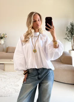 Steffie blouse wit