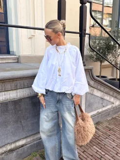 Steffie blouse wit