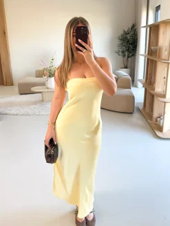 Strapless jurk Jaydi