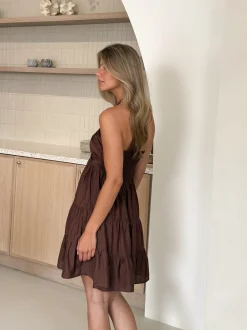 Summer magic dress brown