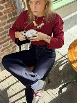 Sweater Romy bordeaux