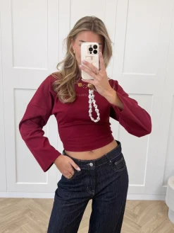 Sweater Romy bordeaux