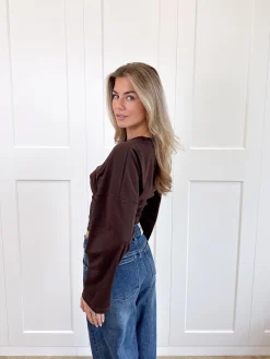 Sweater Romy bruin